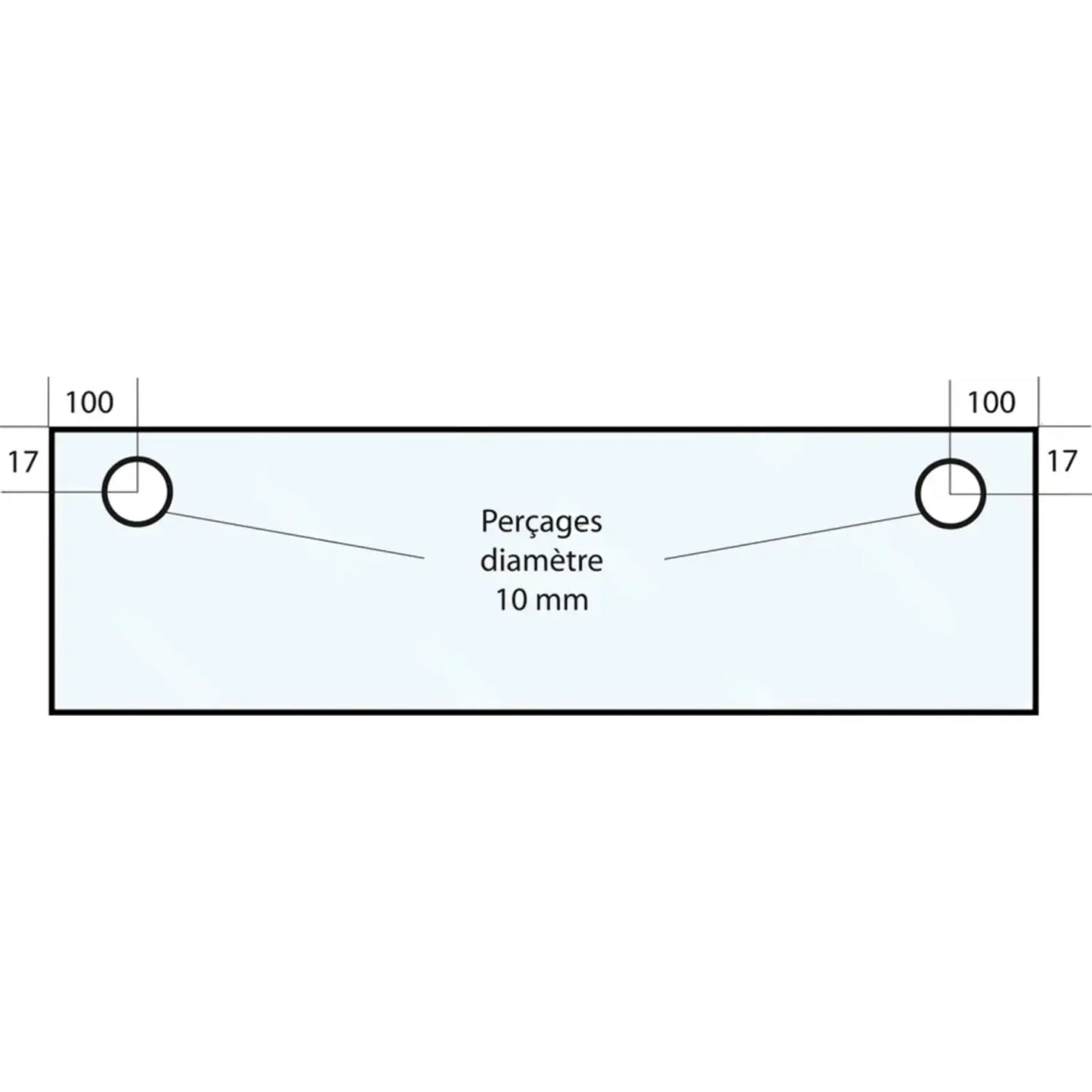 Vitre de four type Pavailler GS-VF72
