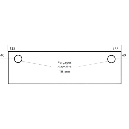 Vitre de four type Bongard GS-VF44