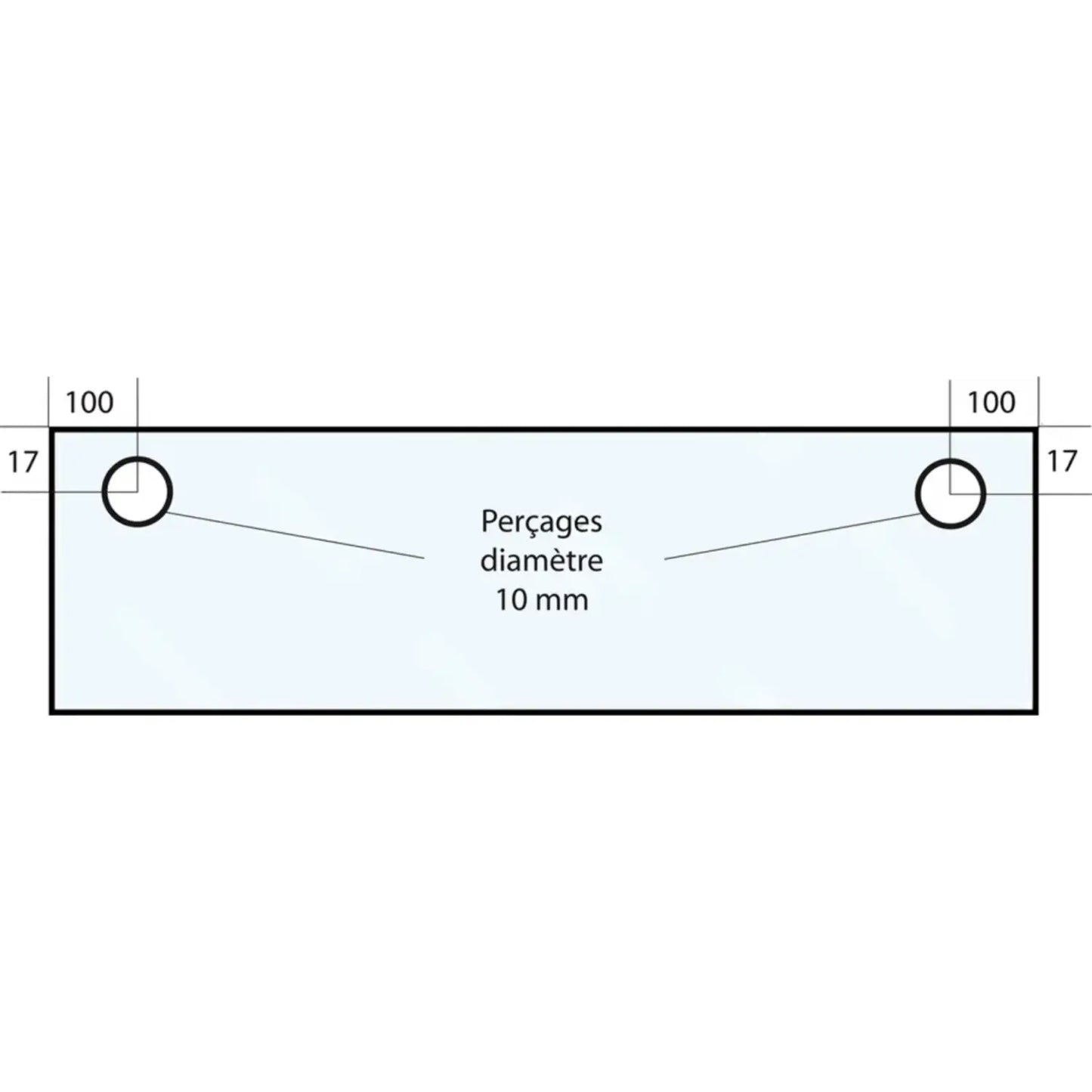 Vitre de four type Pavailler GS-VF20